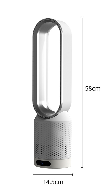 3-in-1 Tower Air Cooler | UV Purifier & Ioniser | Silent Fan | 6L Tank