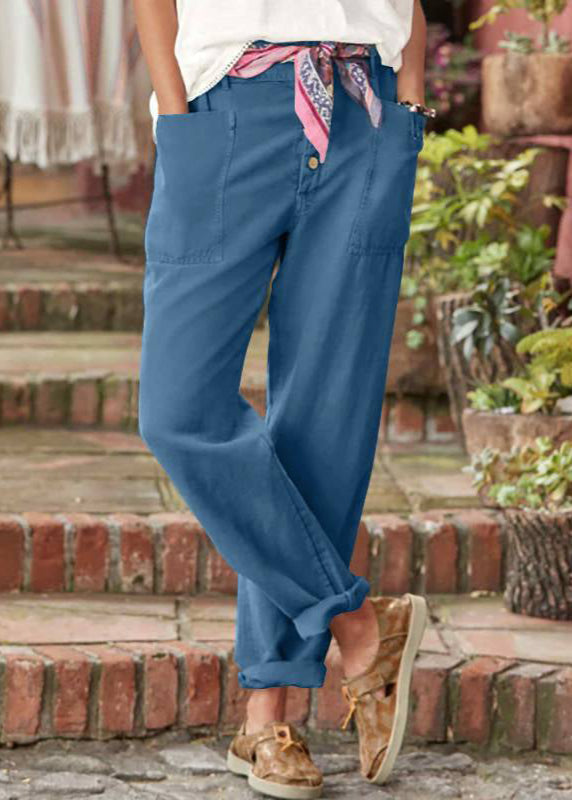 Covernorth Women’s Straight-Leg Trousers with Scarf Belt