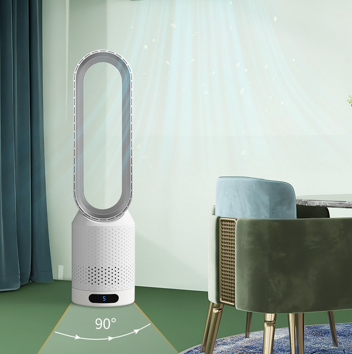 3-in-1 Tower Air Cooler | UV Purifier & Ioniser | Silent Fan | 6L Tank