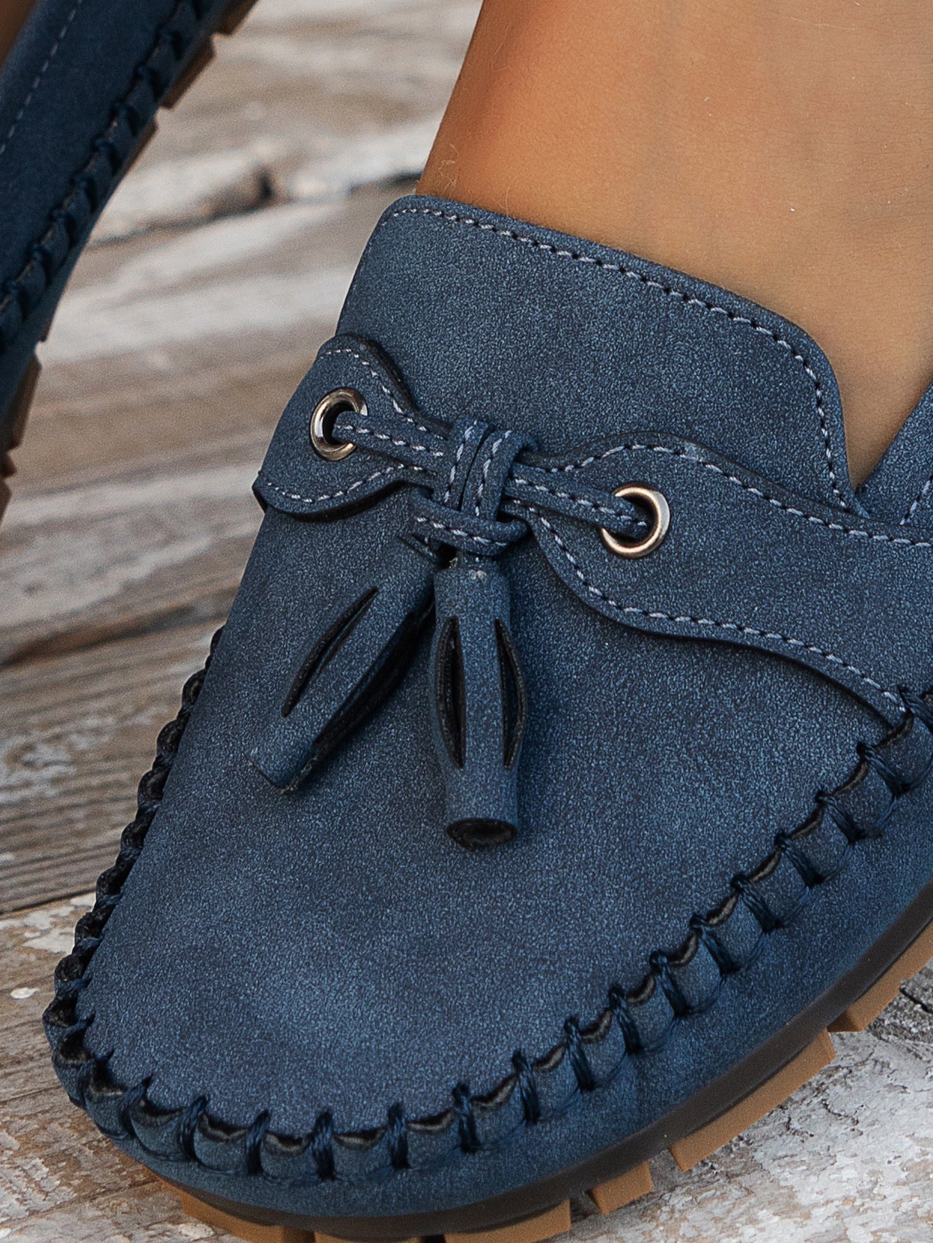 Women's Suede Tassel Loafers