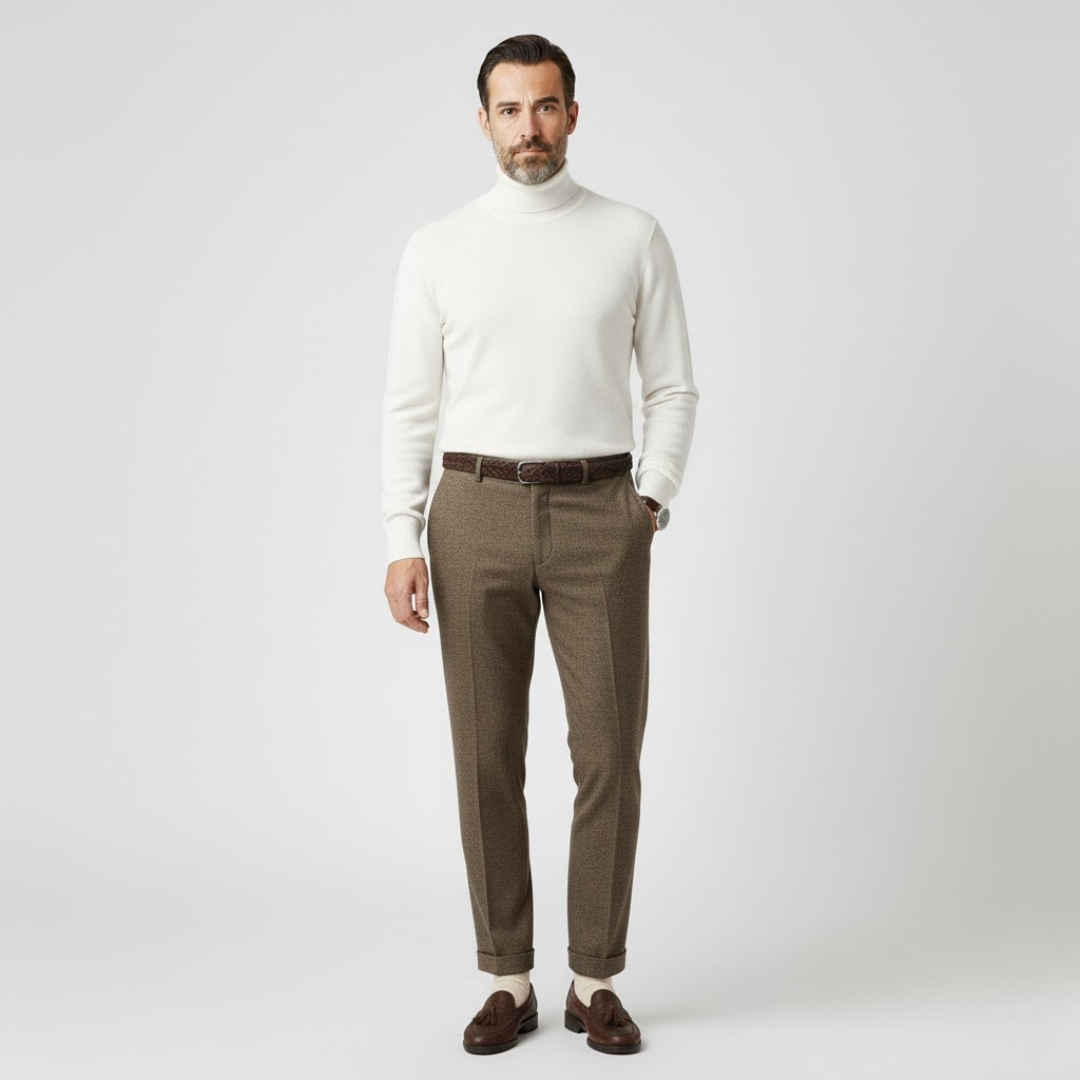 Covernorth Men’s Half-Turtleneck Sweater