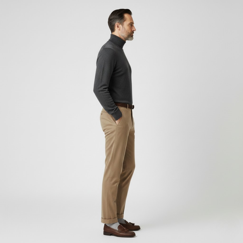 Covernorth Men’s Half-Turtleneck Sweater