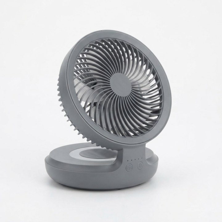 Portable Foldable Desk Fan Rechargeable Personal Air Cooling