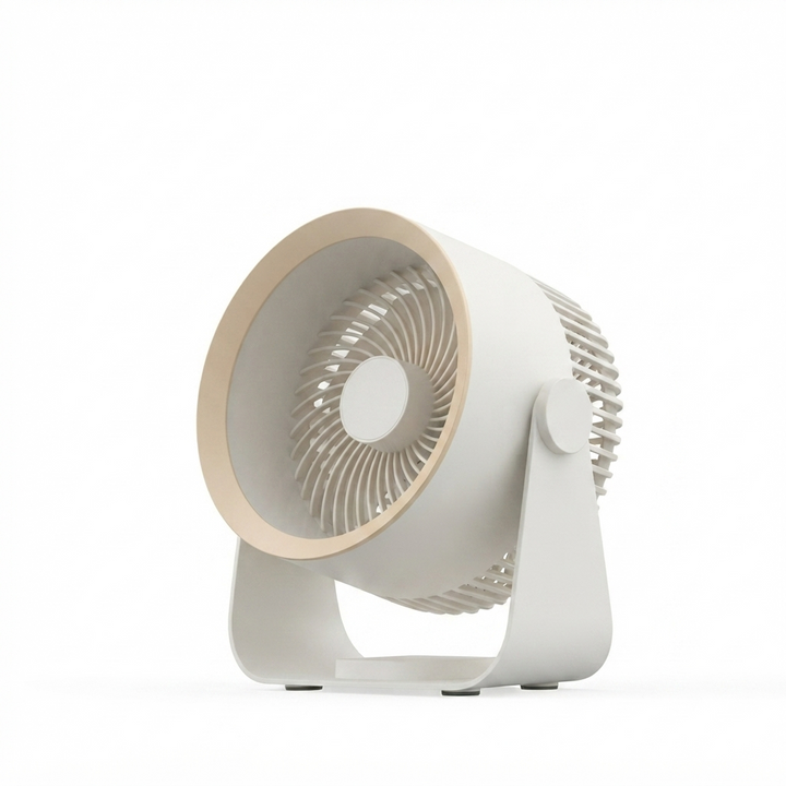 Portable 4000mAh Quiet Wall Mount Desktop Air Circulator Fan