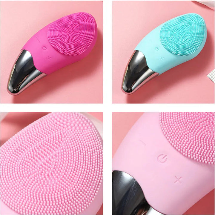 Ultrasonic Face Brush | Gentle Silicone | Daily Skincare