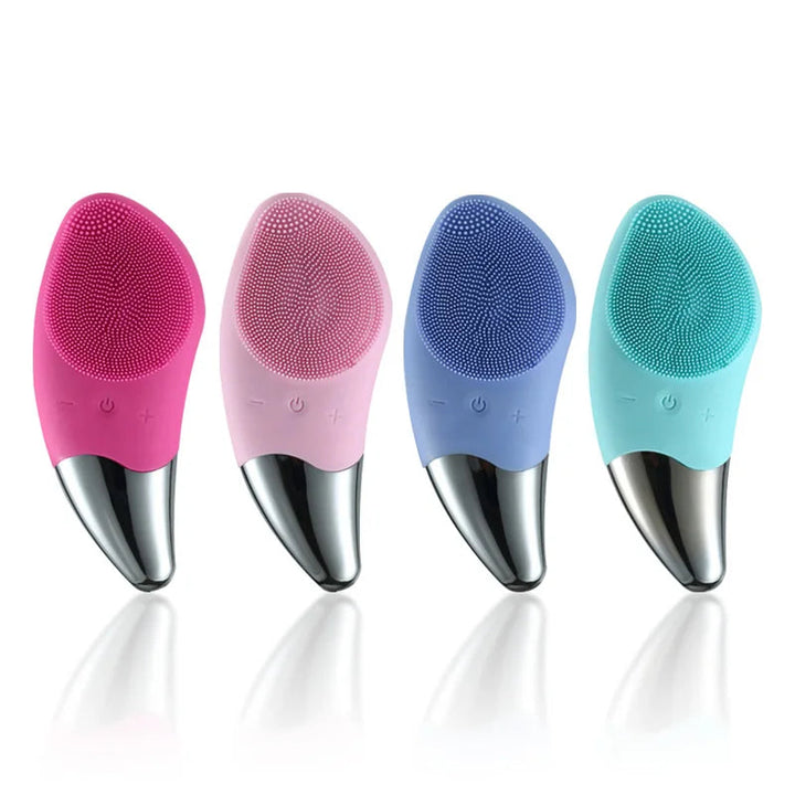 Ultrasonic Face Brush | Gentle Silicone | Daily Skincare