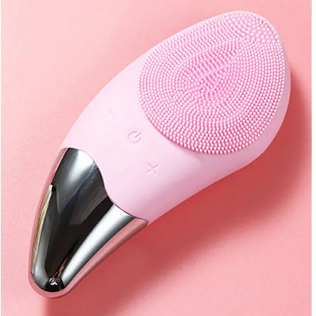 Ultrasonic Face Brush | Gentle Silicone | Daily Skincare
