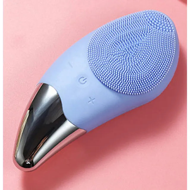 Ultrasonic Face Brush | Gentle Silicone | Daily Skincare