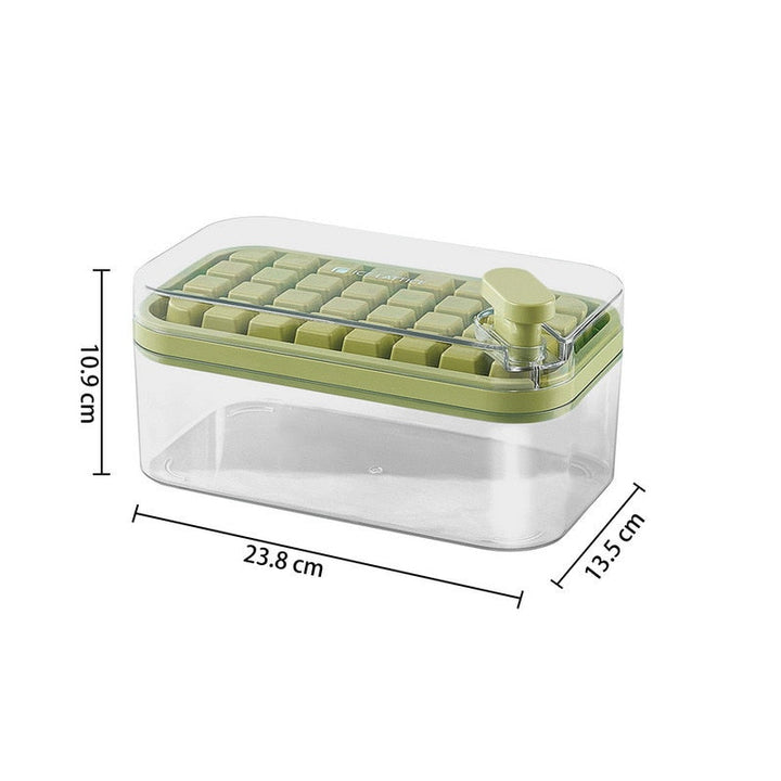 Ice Dispenser Box | One-Push Release & Large Capacity | Kitchen & Bar