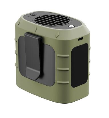 Clip Fan | 8000mAh Power Bank, LED Light | Camping & Hiking