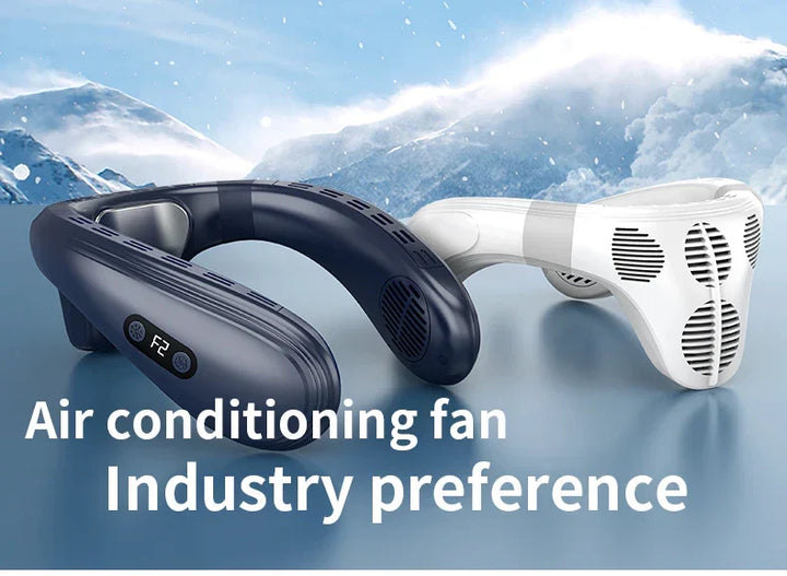 Portable Neck Fan | Hands-Free Cooling & Long Battery | Outdoor, Travel & Work