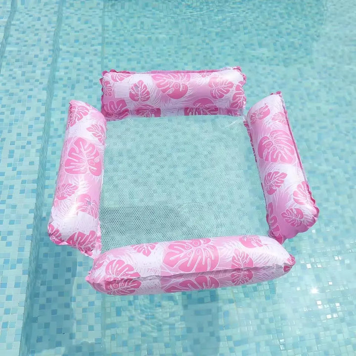 Inflatable Water Hammock | Cooling Mesh Seat | Pool & Lake Lounge