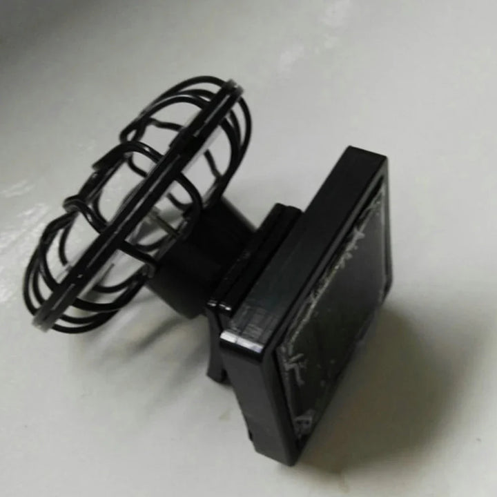Solar Clip On Hat Fan │ Portable Mini Cooling │ Travel & Fishing │ Black