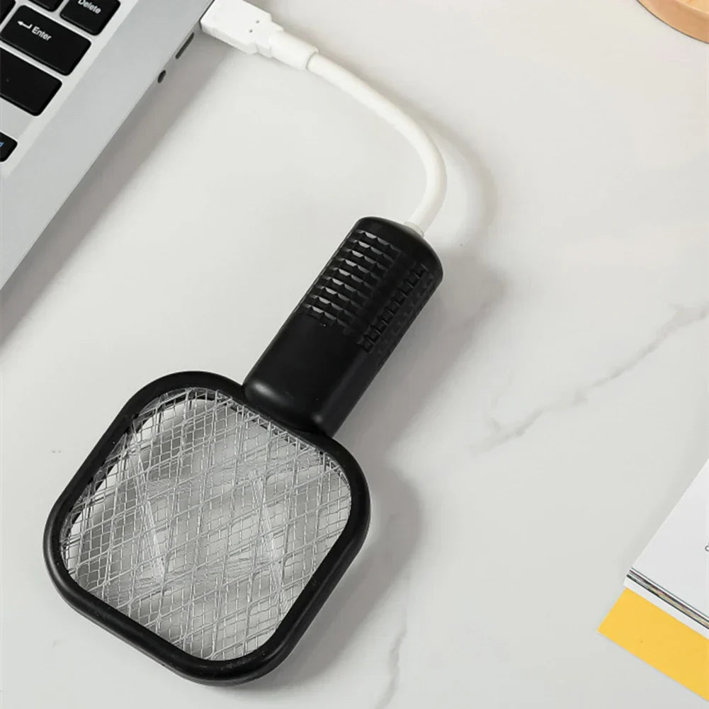 USB Mini Mosquito Zapper Lamp | UV Light Trap & Swatter | Bedroom