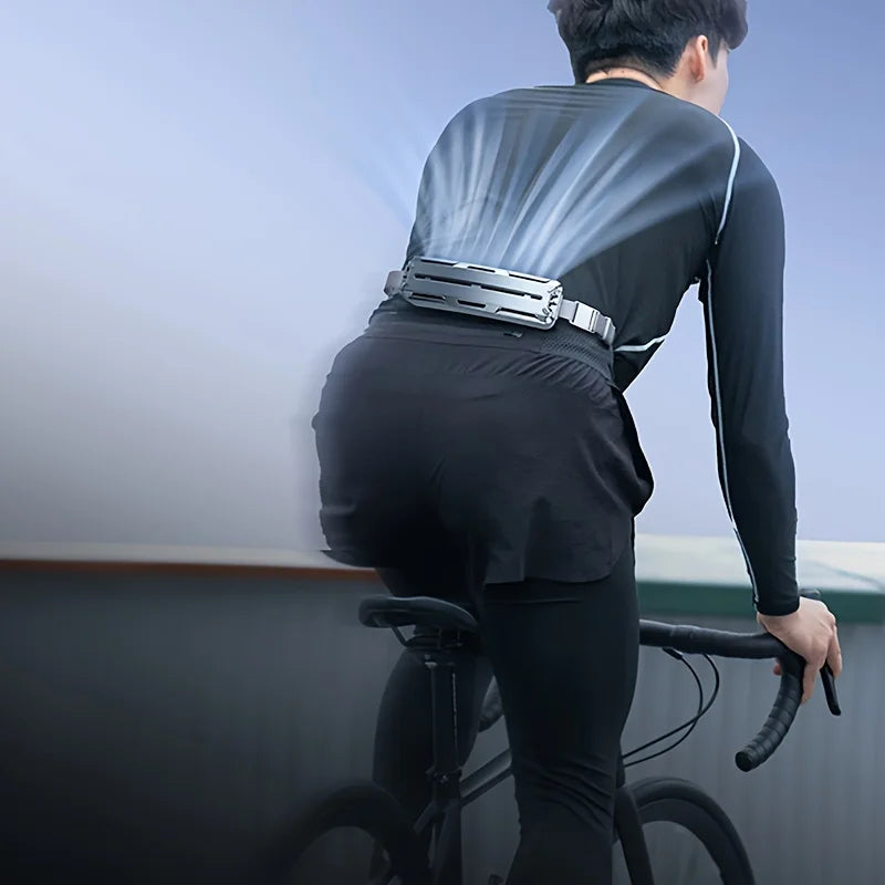 Waist Clip Fan | Hands-Free Wearable Air Cooler | Cycling & Travel