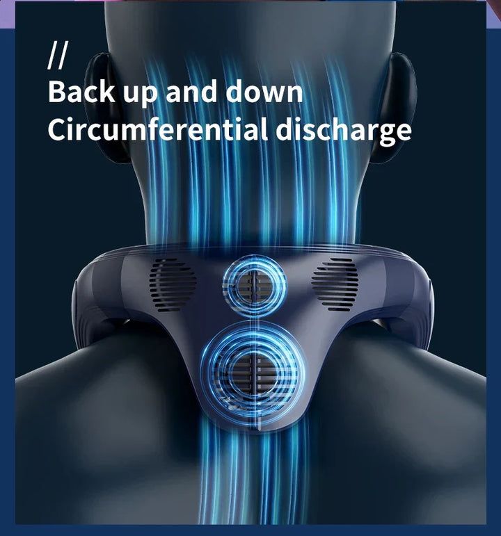 Portable Neck Fan | Hands-Free Cooling & Long Battery | Outdoor, Travel & Work