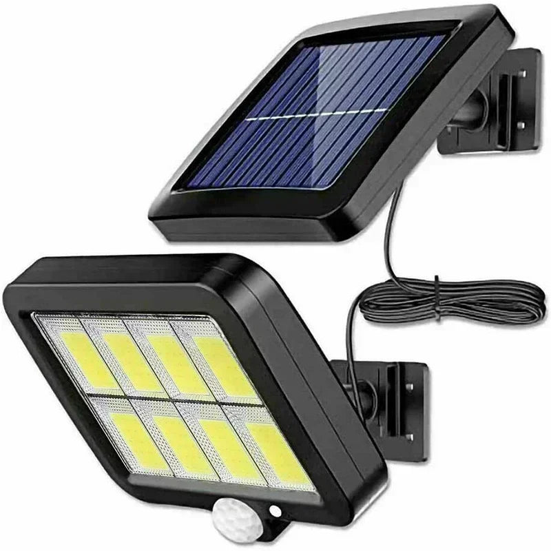Solar Motion Sensor Security Light Ultra-Bright Outdoor Floodlight