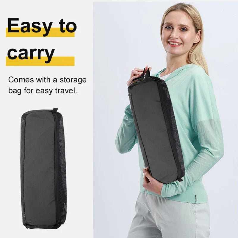 High Back Camping Chair | Breathable Mesh, Compact Fold | Portable for Sand, Travel