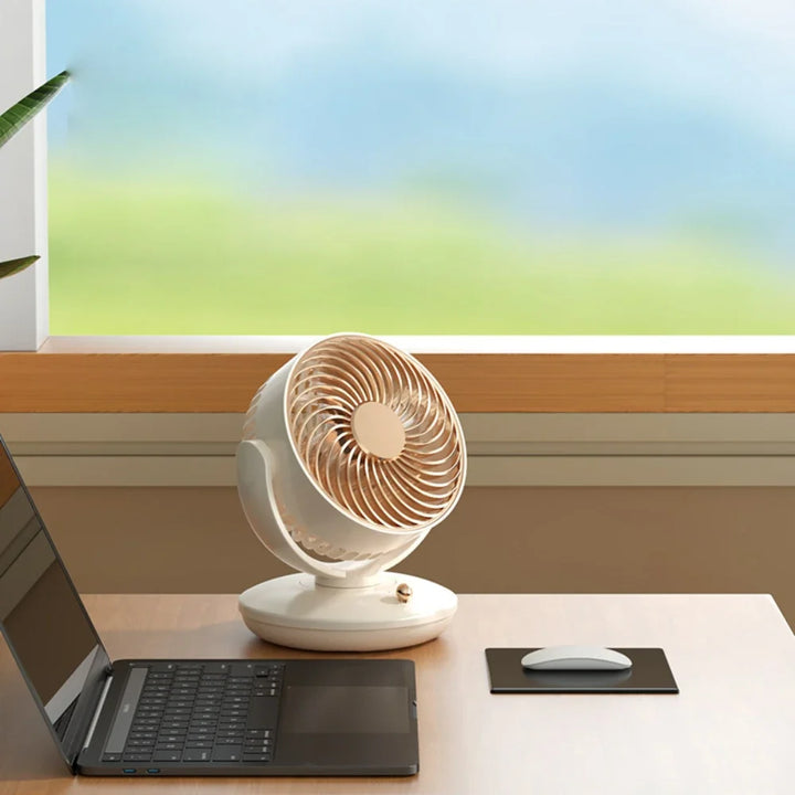 Desk Fan | Ultra-Quiet, 3-Speed | Bedroom & Home Office