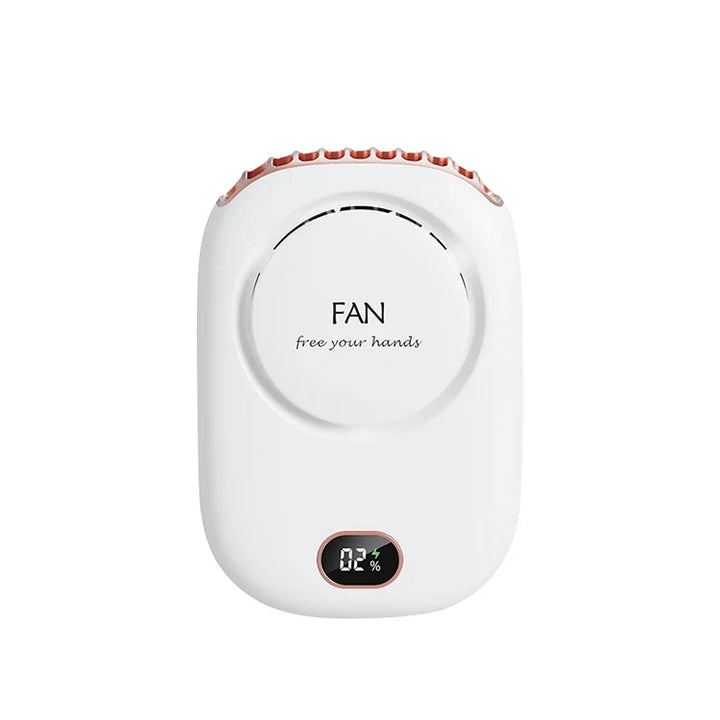 Portable Neck Fan | LED Quiet Hands-Free | Travel, Office