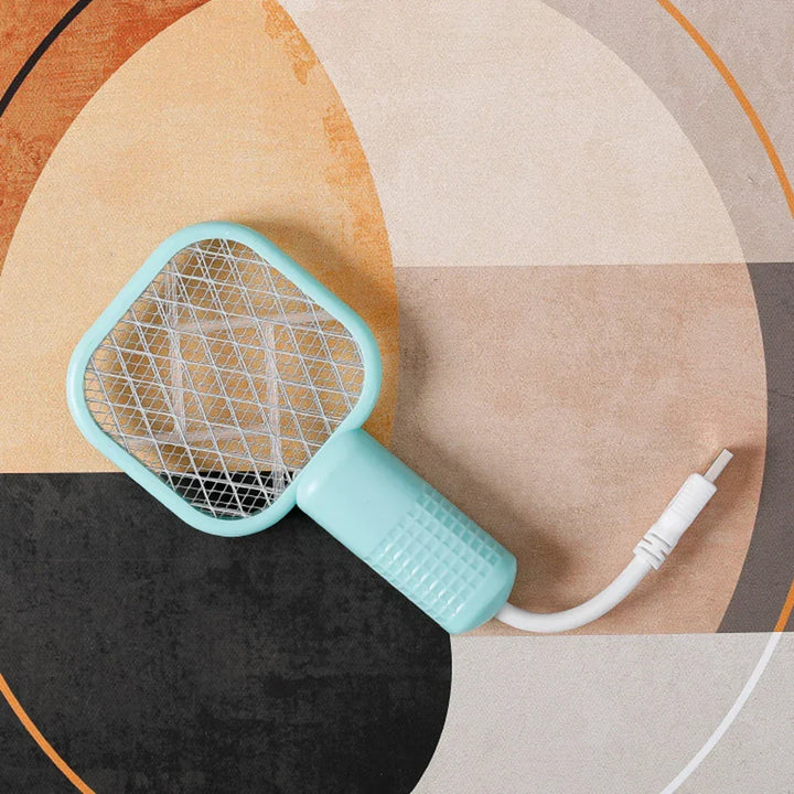 USB Mini Mosquito Zapper Lamp | UV Light Trap & Swatter | Bedroom