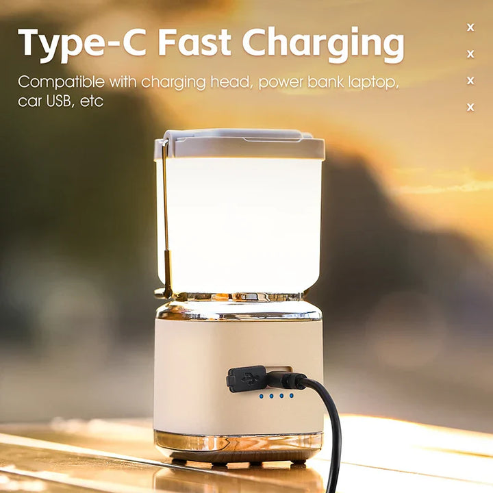 Mosquito Repellent Outdoor Lamp | Rechargeable | Tent, Patio & Hiking