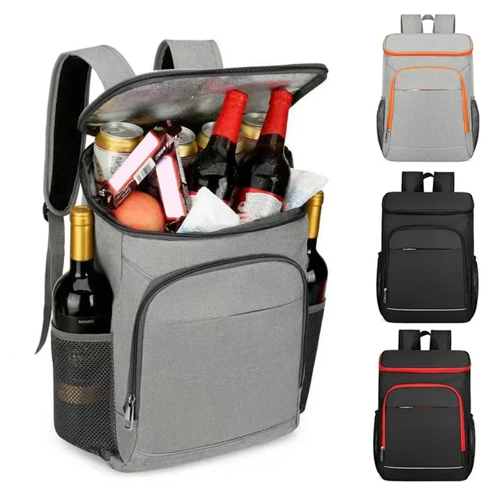 Insulated Cooler Backpack │ Leakproof, Keeps Cold │ Hiking & Picnics