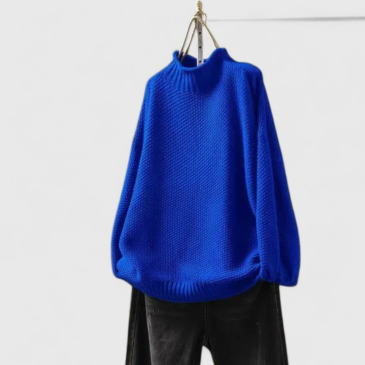 Covernorth Women's Oversized Knit Turtleneck Sweater