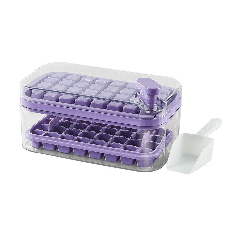 Ice Dispenser Box | One-Push Release & Large Capacity | Kitchen & Bar
