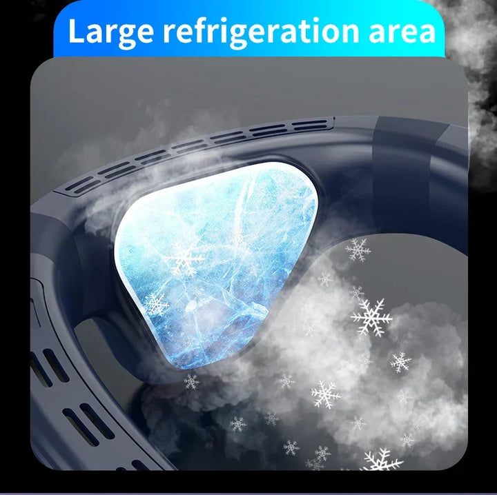 Portable Neck Fan | Hands-Free Cooling & Long Battery | Outdoor, Travel & Work