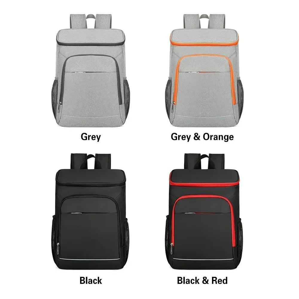 Insulated Cooler Backpack │ Leakproof, Keeps Cold │ Hiking & Picnics