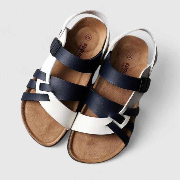 Multi-Strap Slingback Sandals