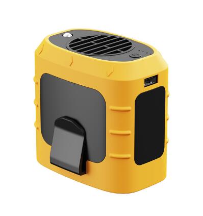 Clip Fan | 8000mAh Power Bank, LED Light | Camping & Hiking