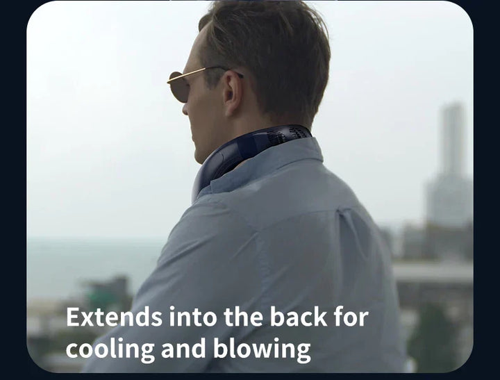 Portable Neck Fan | Hands-Free Cooling & Long Battery | Outdoor, Travel & Work