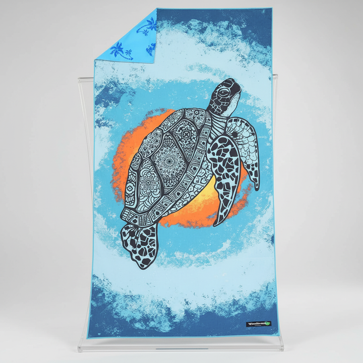 Patterned Beach Towel | Sand Free Quick Dry | Pool Lounge