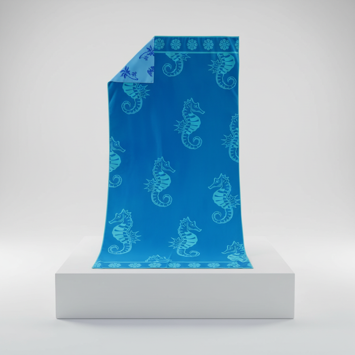 Patterned Beach Towel | Sand Free Quick Dry | Pool Lounge