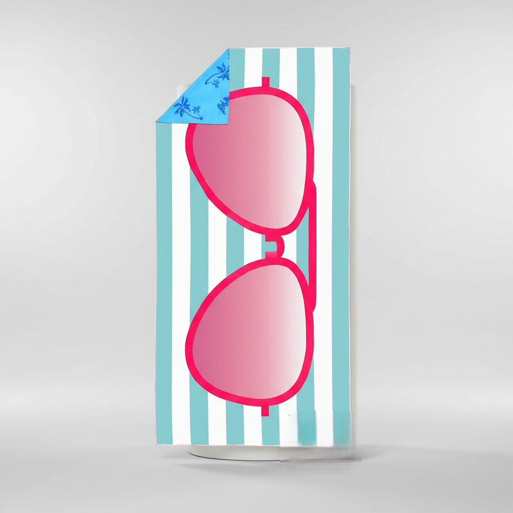 Patterned Beach Towel | Sand Free Quick Dry | Pool Lounge