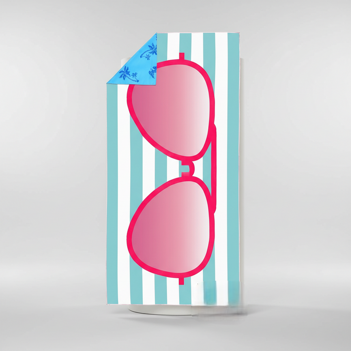 Patterned Beach Towel | Sand Free Quick Dry | Pool Lounge