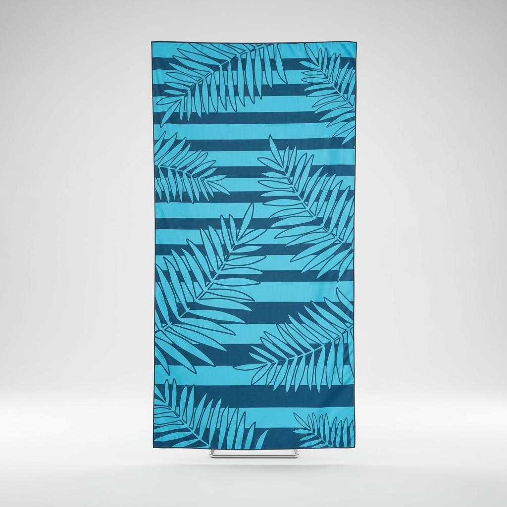Patterned Beach Towel | Sand Free Quick Dry | Pool Lounge