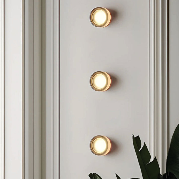 Modern LED Wall Sconce | Warm Ambient Light | Bedroom, Hallway, Entry