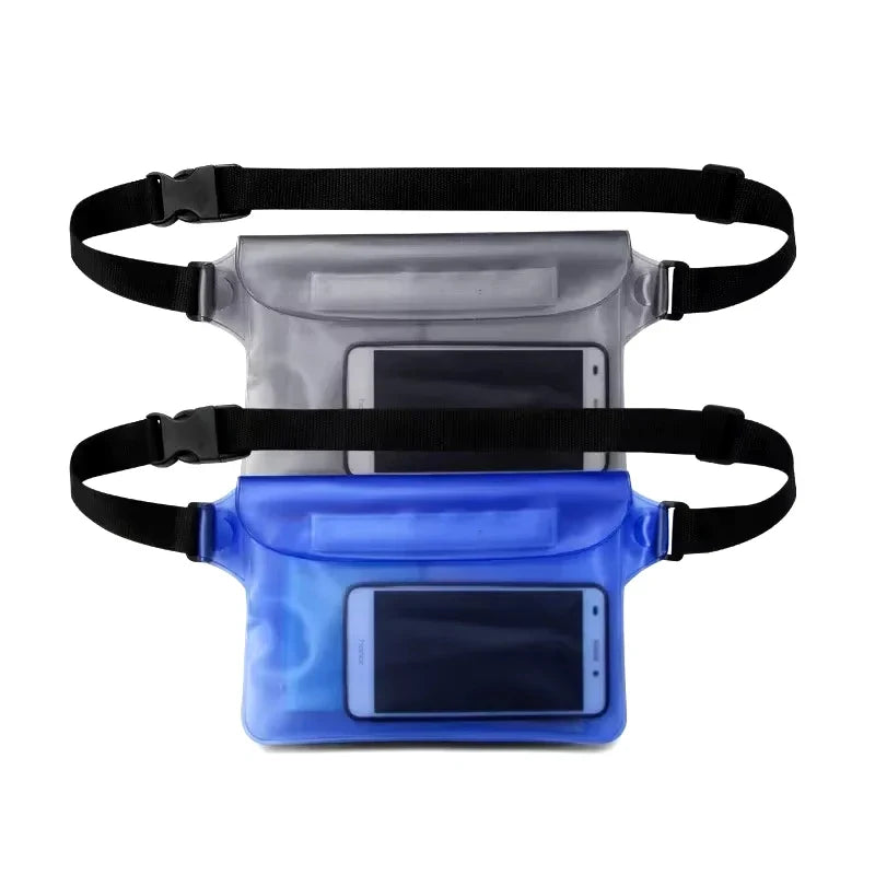 Waterproof Waist Pouch │ Dry Bag with Triple Seal Protection │ Beach & Swimming
