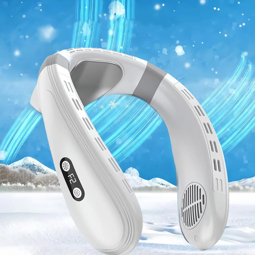 Portable Neck Fan | Hands-Free Cooling & Long Battery | Outdoor, Travel & Work