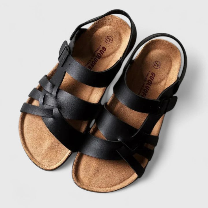 Multi-Strap Slingback Sandals