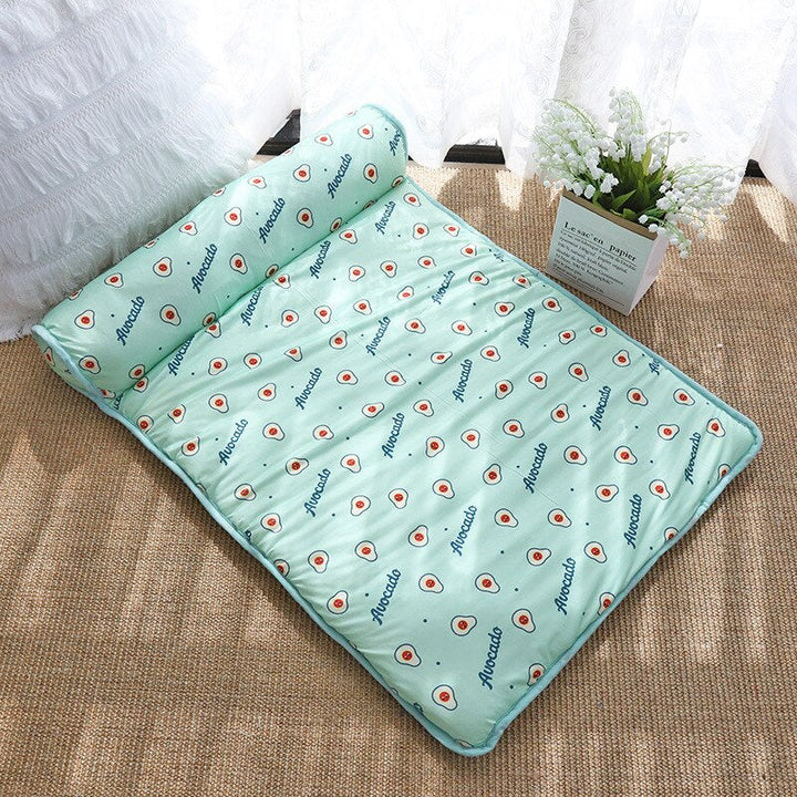 Pet Cooling Mat | Ice Silk Breathable Relief | Travel Car & Bed