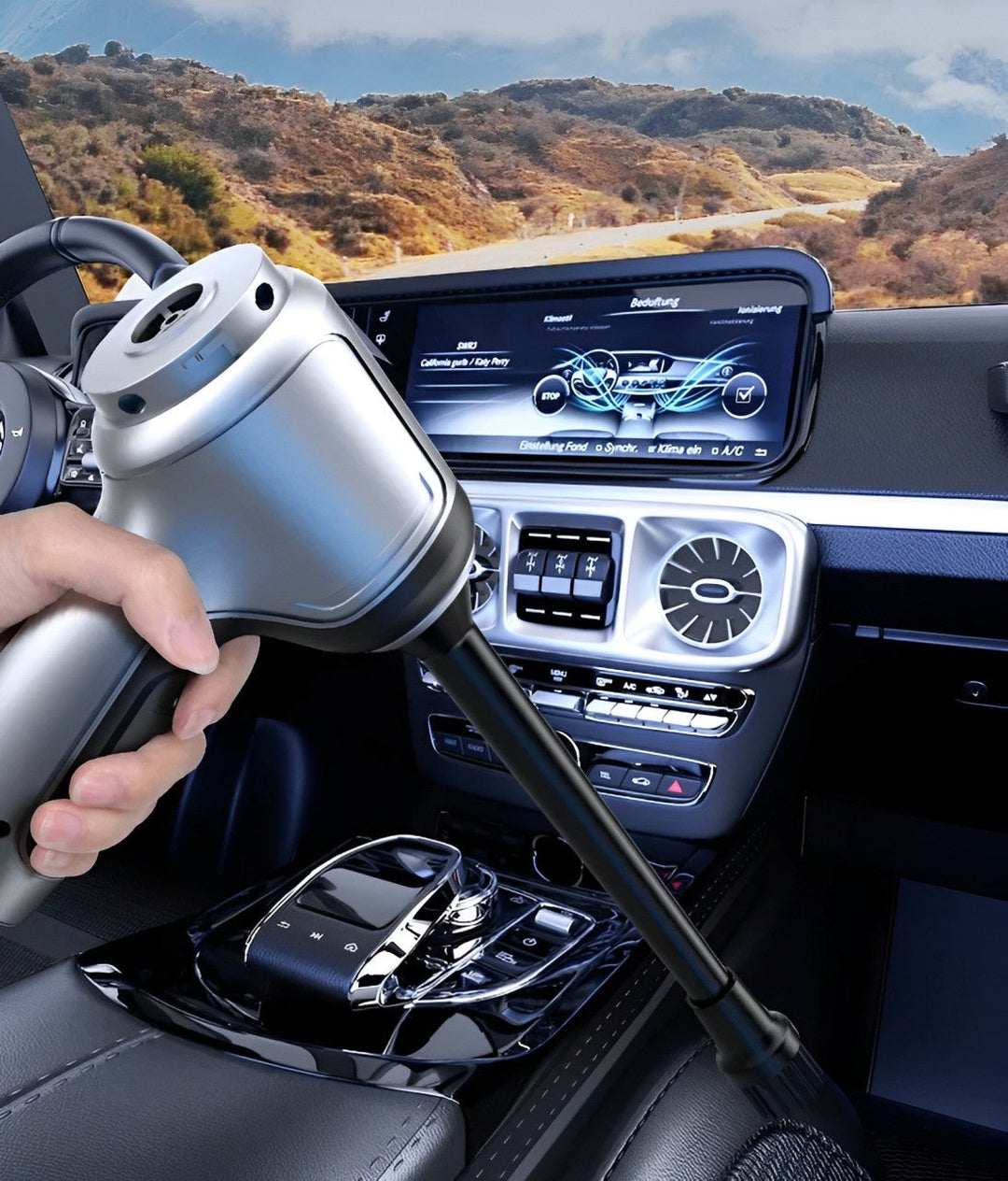 Portable Car Vacuum Cleaner High Suction Cordless Mini Duster