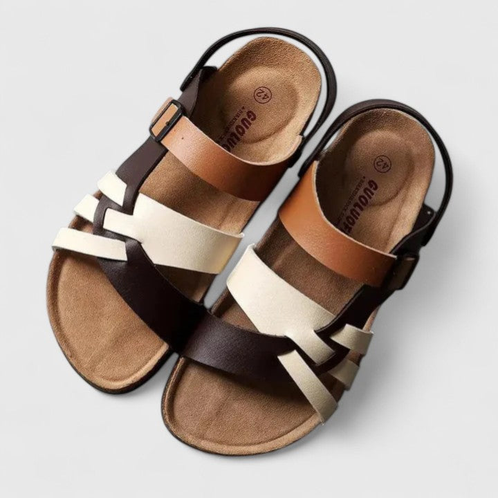 Multi-Strap Slingback Sandals