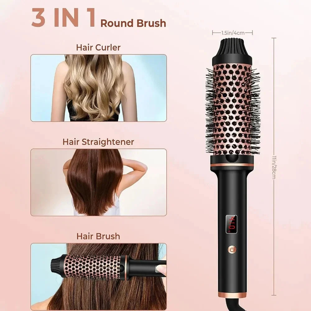 3in1 Ionic Hair Styler │ Ceramic Frizz Protection │ Daily Blowout │ Black