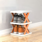 Shoe Rack Stand │ Stackable Space Saver │ Entryway Corner