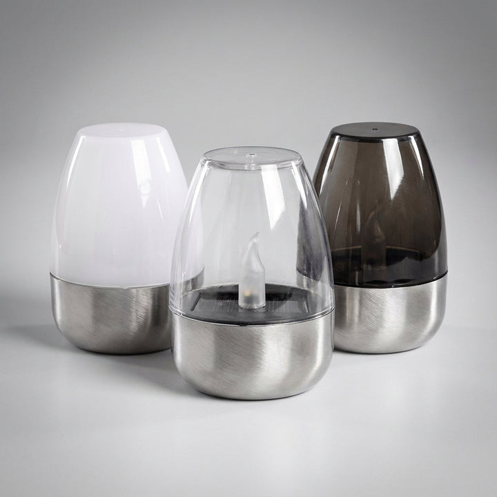 Solar-Powered Candle Lamp | Flame Effect, Auto-Sensor | Patio, Garden