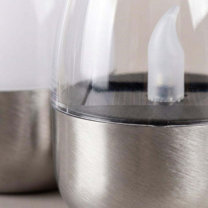 Solar-Powered Candle Lamp | Flame Effect, Auto-Sensor | Patio, Garden